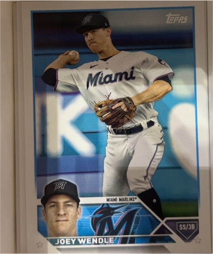 2023 Topps Update #US237 Joey Wendle — front