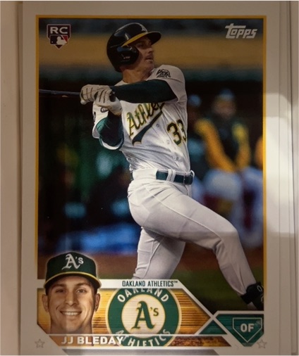 2023 Topps Update #US330 JJ Bleday — front