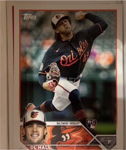 2023 Topps #547 DL Hall — front