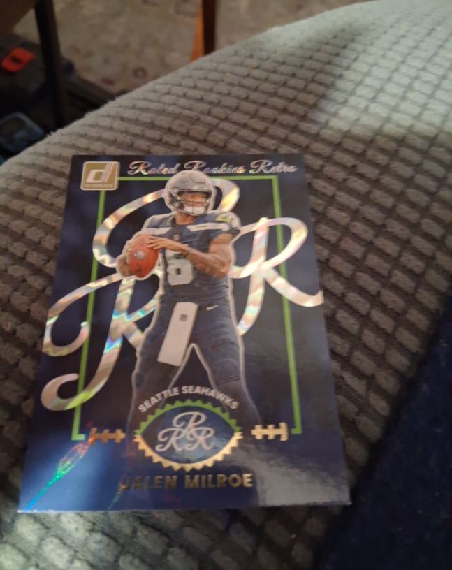 2025 Panini Donruss Rated Rookies Retro #16 Jalen Milroe — front