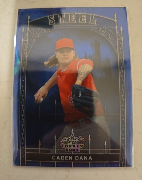 2024 Leaf Trinity Steel #Caden Dana — front