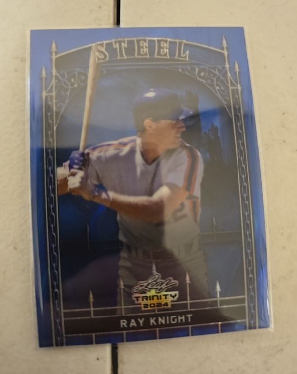 2024 Leaf Trinity Steel Ray Knight — front