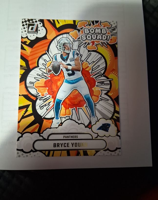 2025 Panini Donruss Bomb Squad! #BS-BYG Bryce Young — front