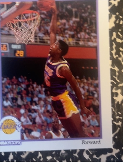 1991-92 NBA Hoops #100 A.C. Green — front