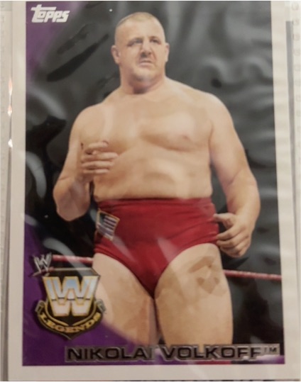 2010 Topps WWE #86 Nikolai Volkoff — front