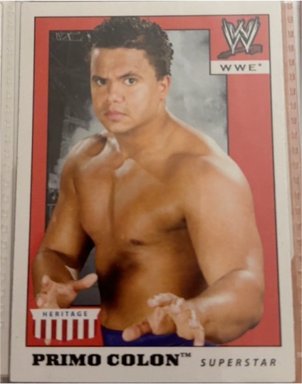2005 Topps Heritage WWE #15 Primo Colon — front