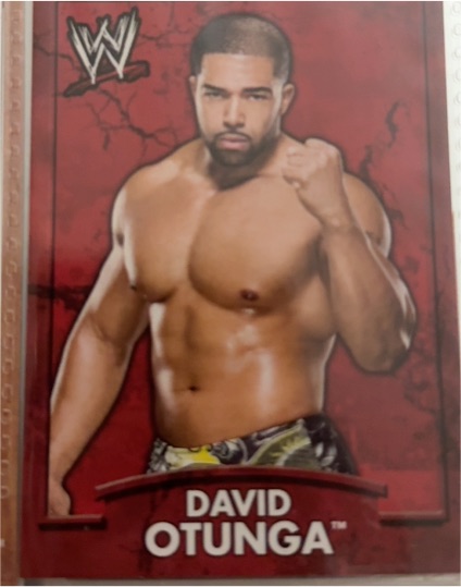 2024 Topps WWE David Otunga — front