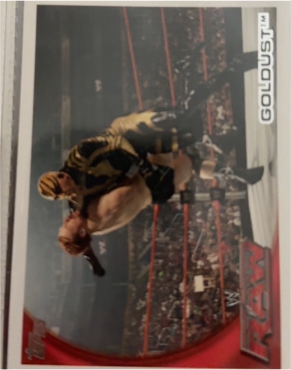 2010 Topps WWE #31 Goldust — front