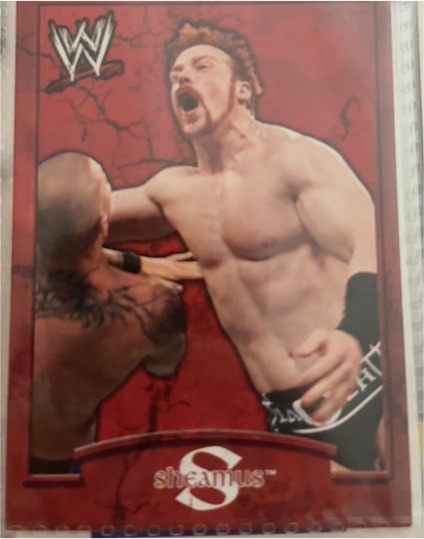 2012 Topps WWE Sheamus — front