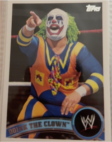 2011 Topps WWE #98 Doink the Clown — front