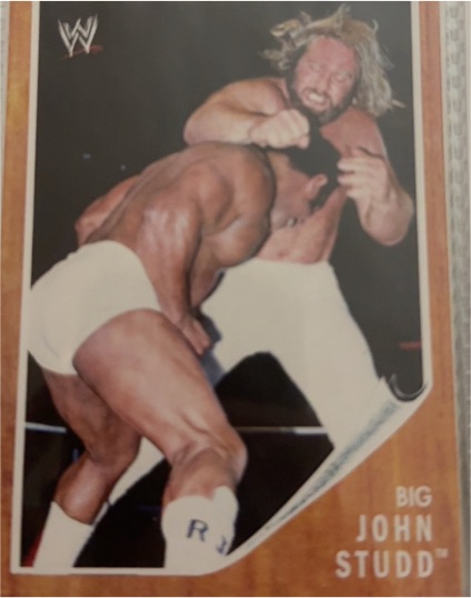 2011 Topps WWE Heritage #H-10 Big John Studd — front
