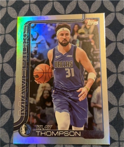 2025-26 Topps Basketball #170 Klay Thompson — front