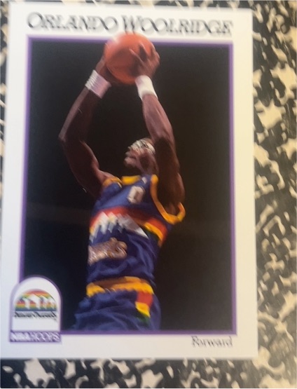 1991-92 NBA Hoops #58 Orlando Woolridge — front