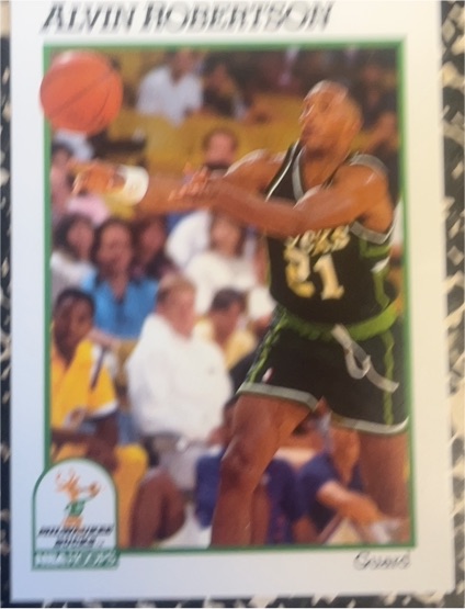 1991-92 Hoops #120 Alvin Robertson — front