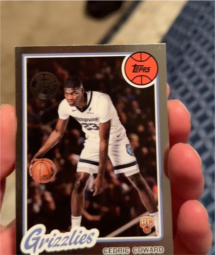 2025-26 Topps 45th Anniversary #80BK-58 Cedric Coward — front
