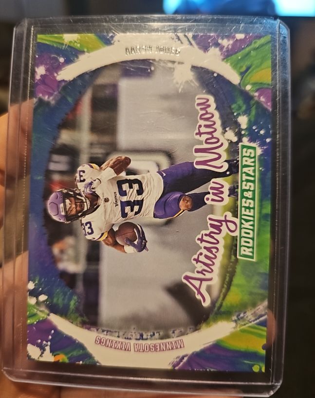 2024 Panini Rookies & Stars Artistry in Motion #AIM-AJS Aaron Jones — front