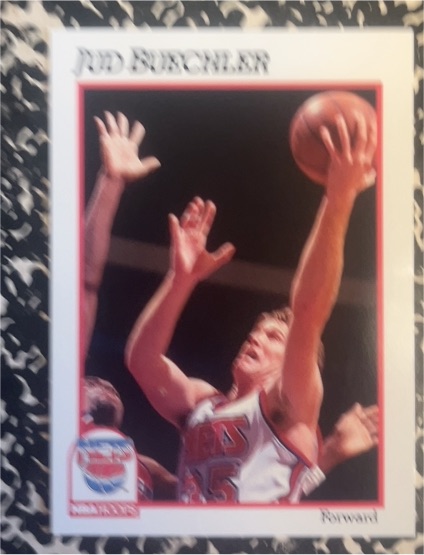 1991-92 Hoops #133 Jud Buechler — front