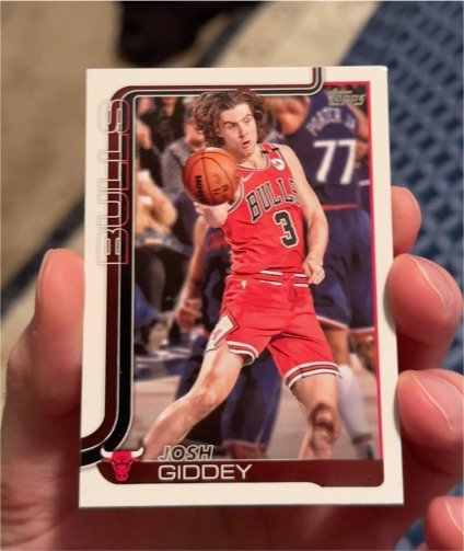 2025-26 Topps Basketball #35 Josh Giddey — front