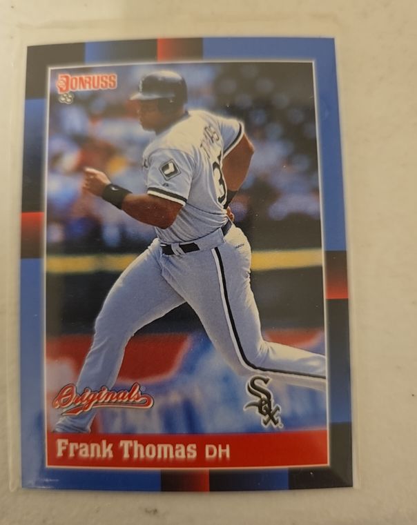 1990 Donruss Original Frank Thomas DH — front