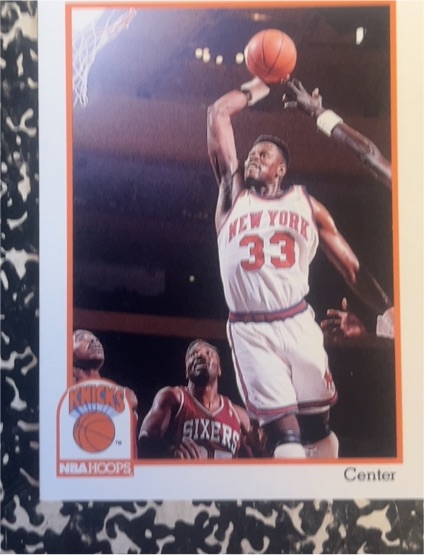 1991 Hoops #140 Patrick Ewing — front