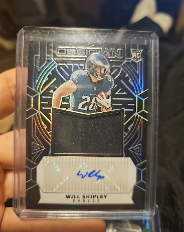 2024 Panini Obsidian #RJJ-WSY Will Shipley — front