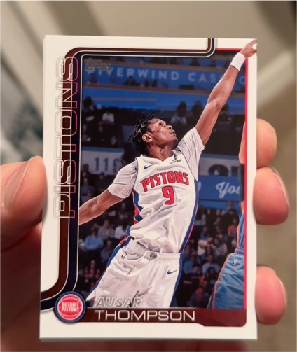 2025-26 Topps #44 Ausar Thompson — front