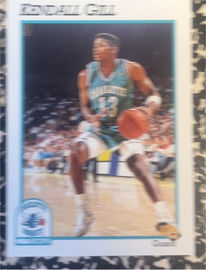 1991 Classic #13 Kendall Gill — front