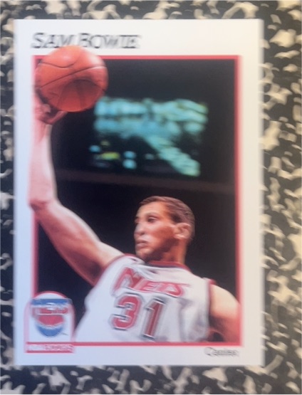 1991-92 Hoops #132 Sam Bowie — front
