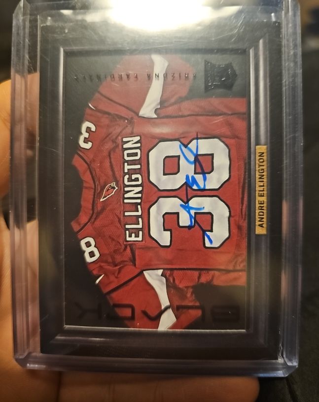 2013 Panini Black Shadow Box #? Andre Ellington — front