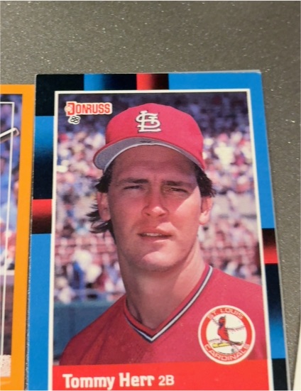 1988 Donruss #208 Tommy Herr — front