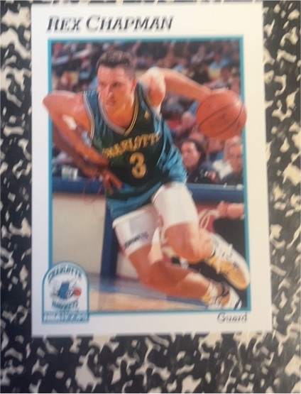 1991-92 NBA Hoops #19 Rex Chapman — front