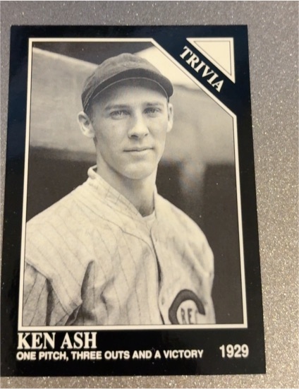 1992 The Sporting News Conlon Collection #601 Ken Ash — front