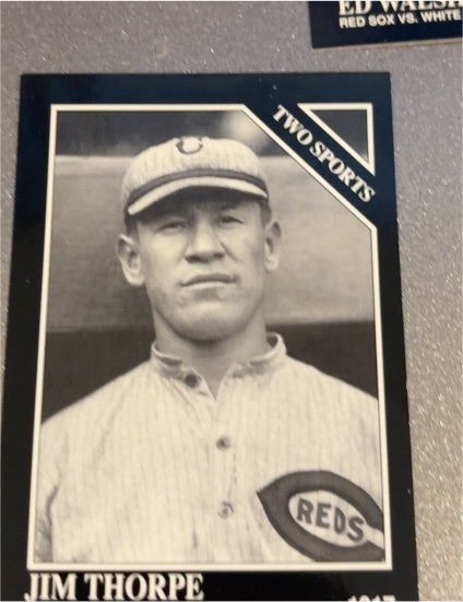 1991 The Sporting News Conlon Collection Jim Thorpe — front
