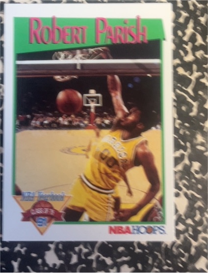 1991-92 NBA Hoops #324 Robert Parish — front