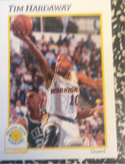 1991-92 Hoops #67 Tim Hardaway — front