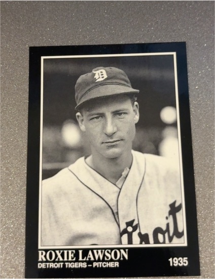 1935 The Sporting News Conlon Collection #1935 Roxie Lawson — front