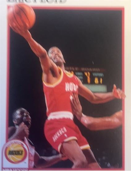 1991-92 Hoops #75 Eric Floyd Houston Rockets — front