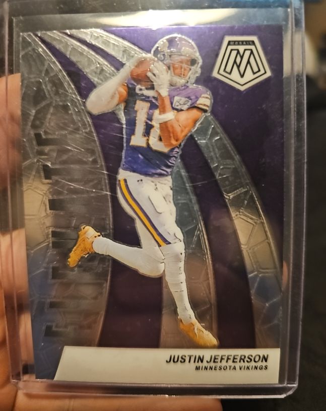 2024 Panini Mosaic #12 Justin Jefferson — front