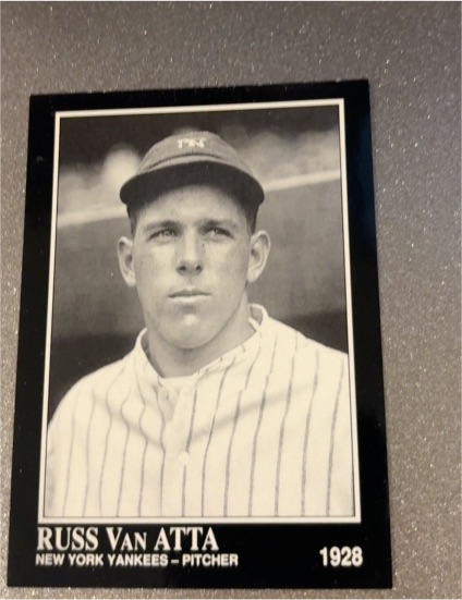 1992 The Sporting News Conlon Collection #611 Russ Van Atta — front