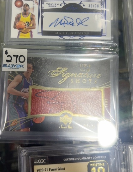 2007 Upper Deck Sweet Shot Signature Shots Steve Nash — front