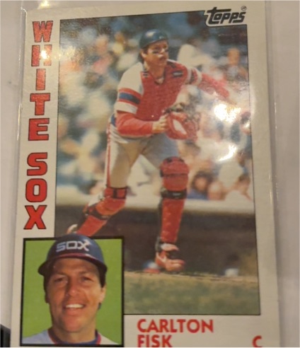 1984 Topps #560 Carlton Fisk — front