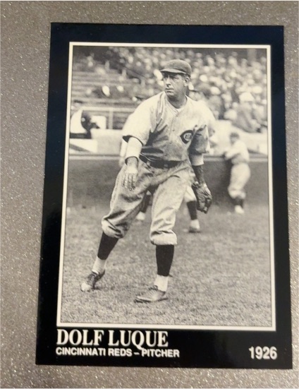 1992 The Sporting News Conlon Collection #413 Dolf Luque — front
