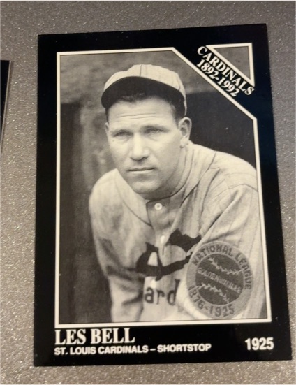 1992 The Sporting News Conlon Collection #651 Les Bell — front