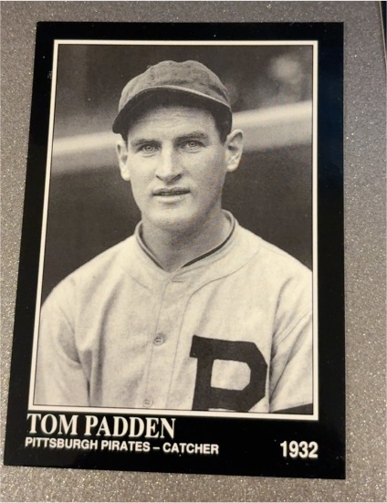1992 The Sporting News Conlon Collection #607 Tom Padden — front