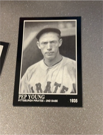 The Sporting News Conlon Collection 1935 Pep Young — front