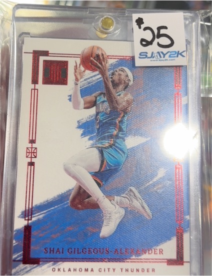 2023 Panini Impeccable #25 Shai Gilgeous-Alexander — front