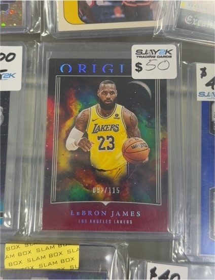 2023-24 Panini Origins #12 LeBron James — front