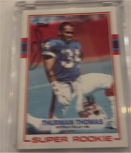 1989 Topps #45 Thurman Thomas — front