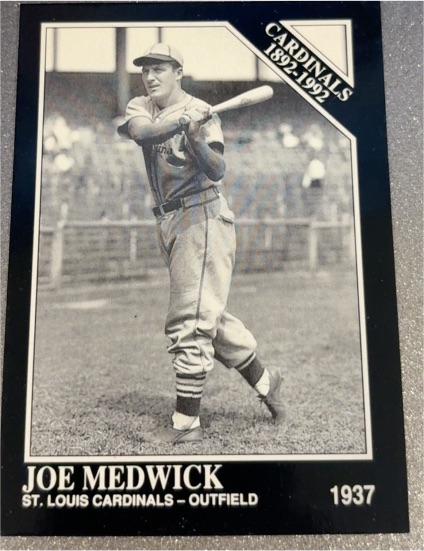1991 The Sporting News Conlon Collection #1937 Joe Medwick — front