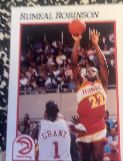 1991-92 Hoops #5 Rumeal Robinson — front